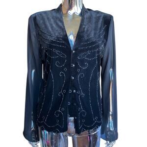 Vintage J.R. Nites Beaded Blazer